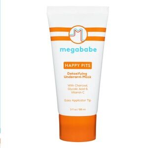 Megababe Women's Happy Pits Detoxifying Underarm Mask in Original Packaging NWT